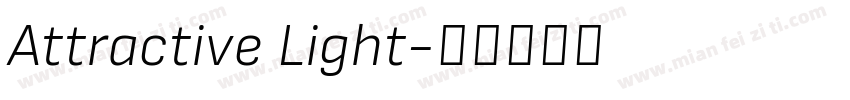 Attractive Light字体转换